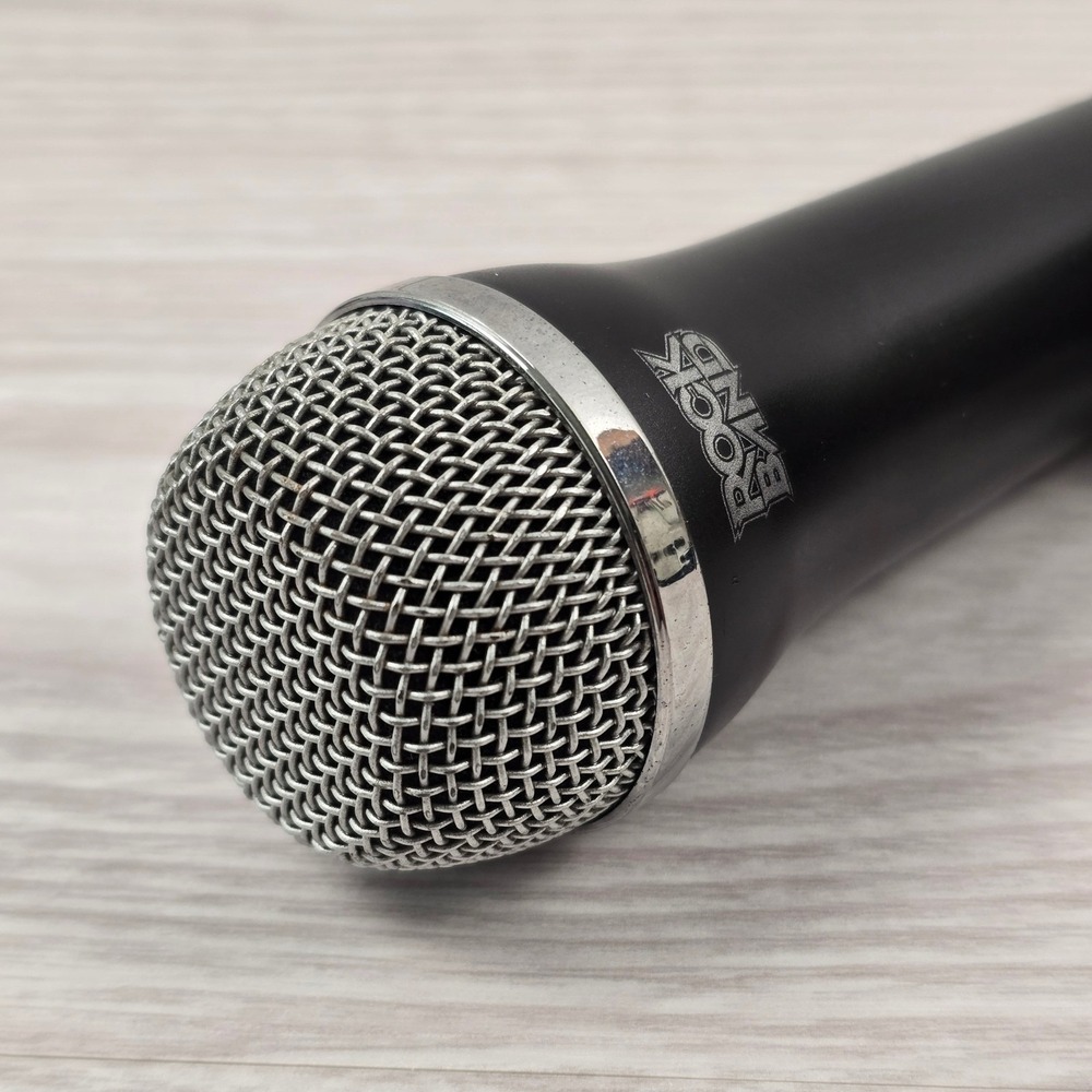 Rock Band Microphone Logitech USB Wired Gaming Mic Black WORKS!